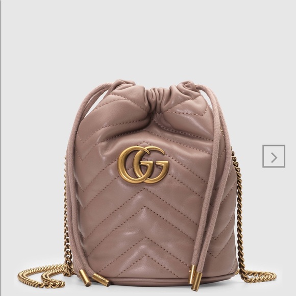 Gucci GG Marmont Mini Bucket Bag - Picture 7 of 8